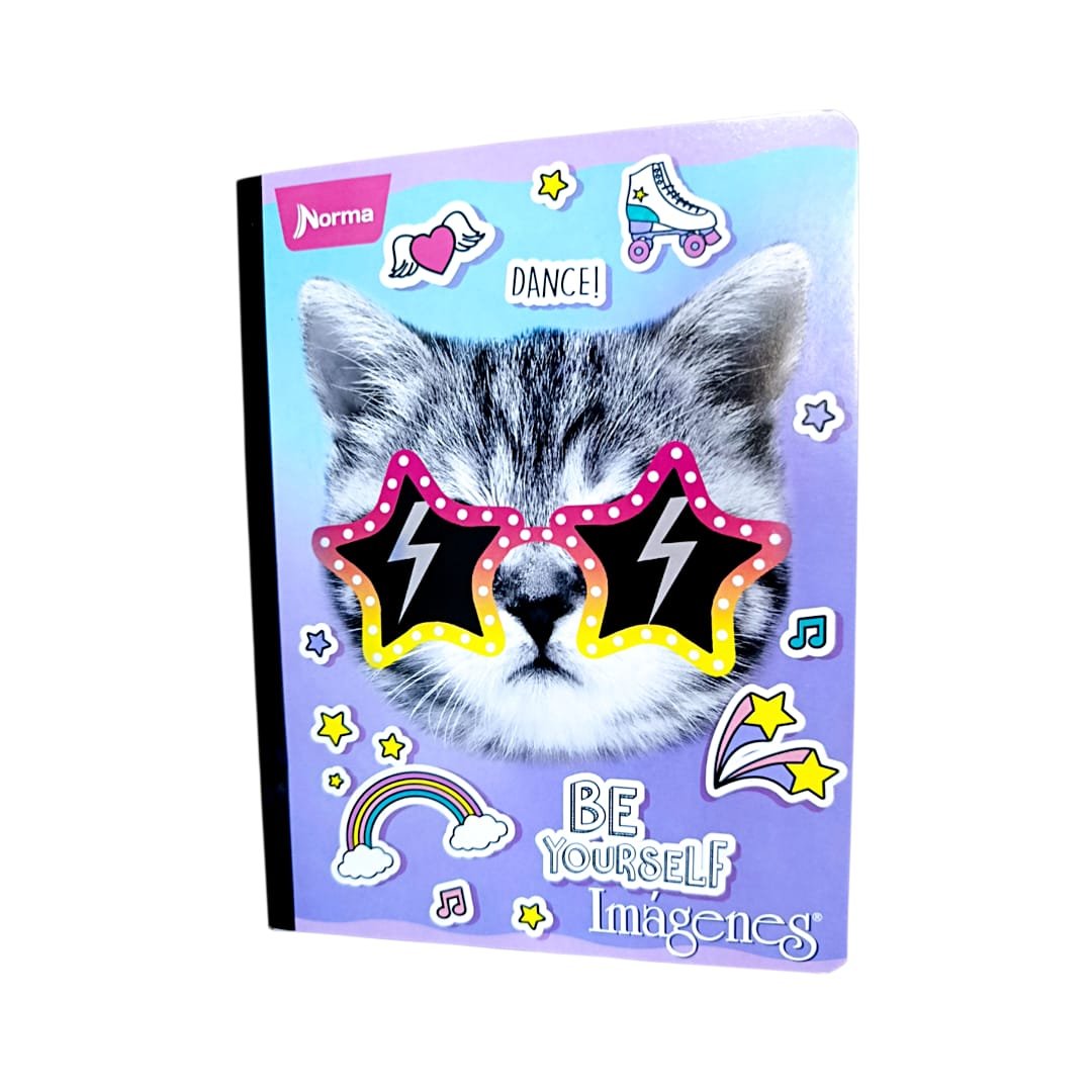 CUADERNO NIÑA RAYADO TAMAÑO REGULAR - VARIAS MARCAS 100 HOJAS - Imagen 2