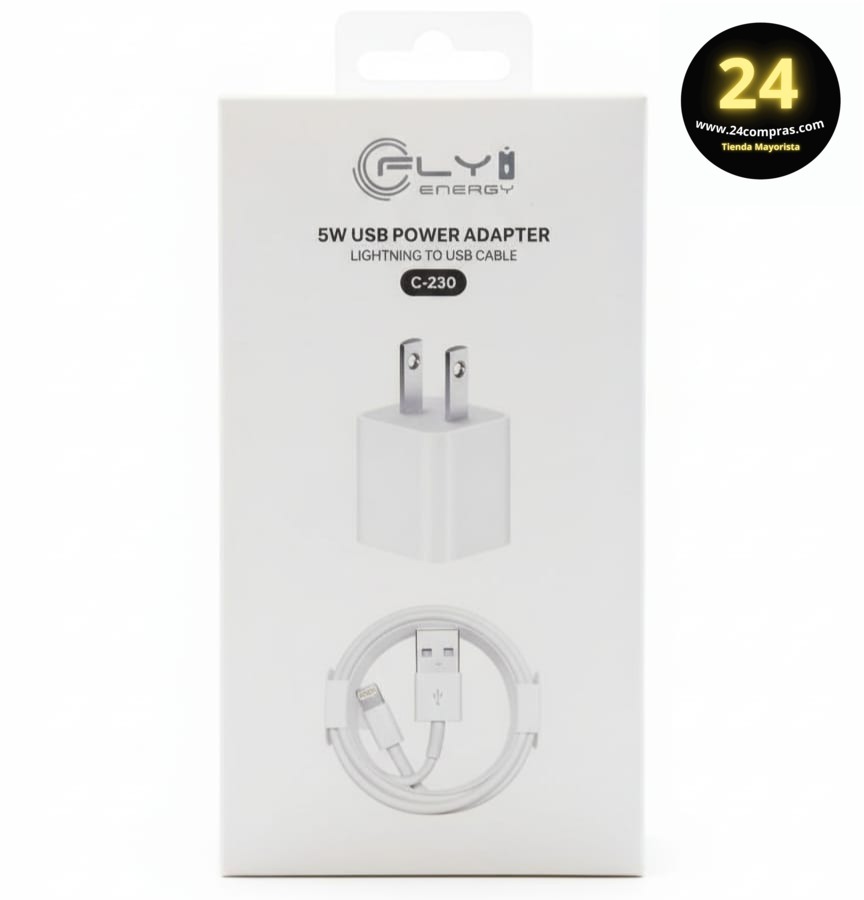 CARGADOR USB - IPHONE  -  C-230 - Imagen 3