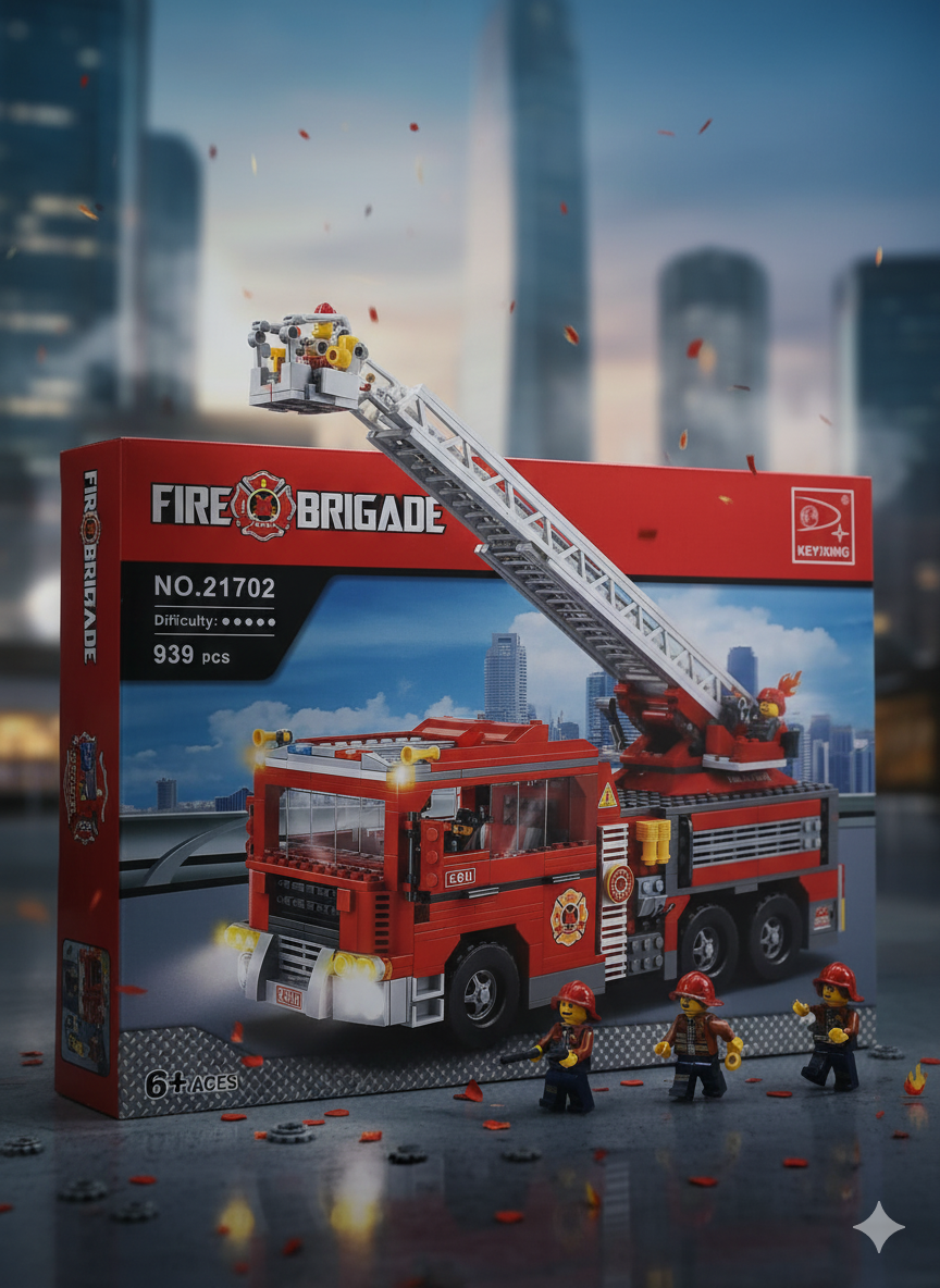 ARMATODO CARRO DE BOMBEROS -21702 - Imagen 2