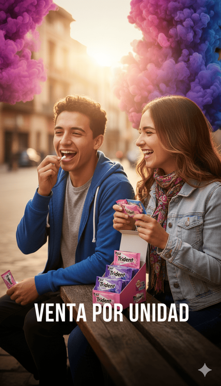 CHICLES TRIDENT DE SABORES X5 -7622202015540 - Imagen 2