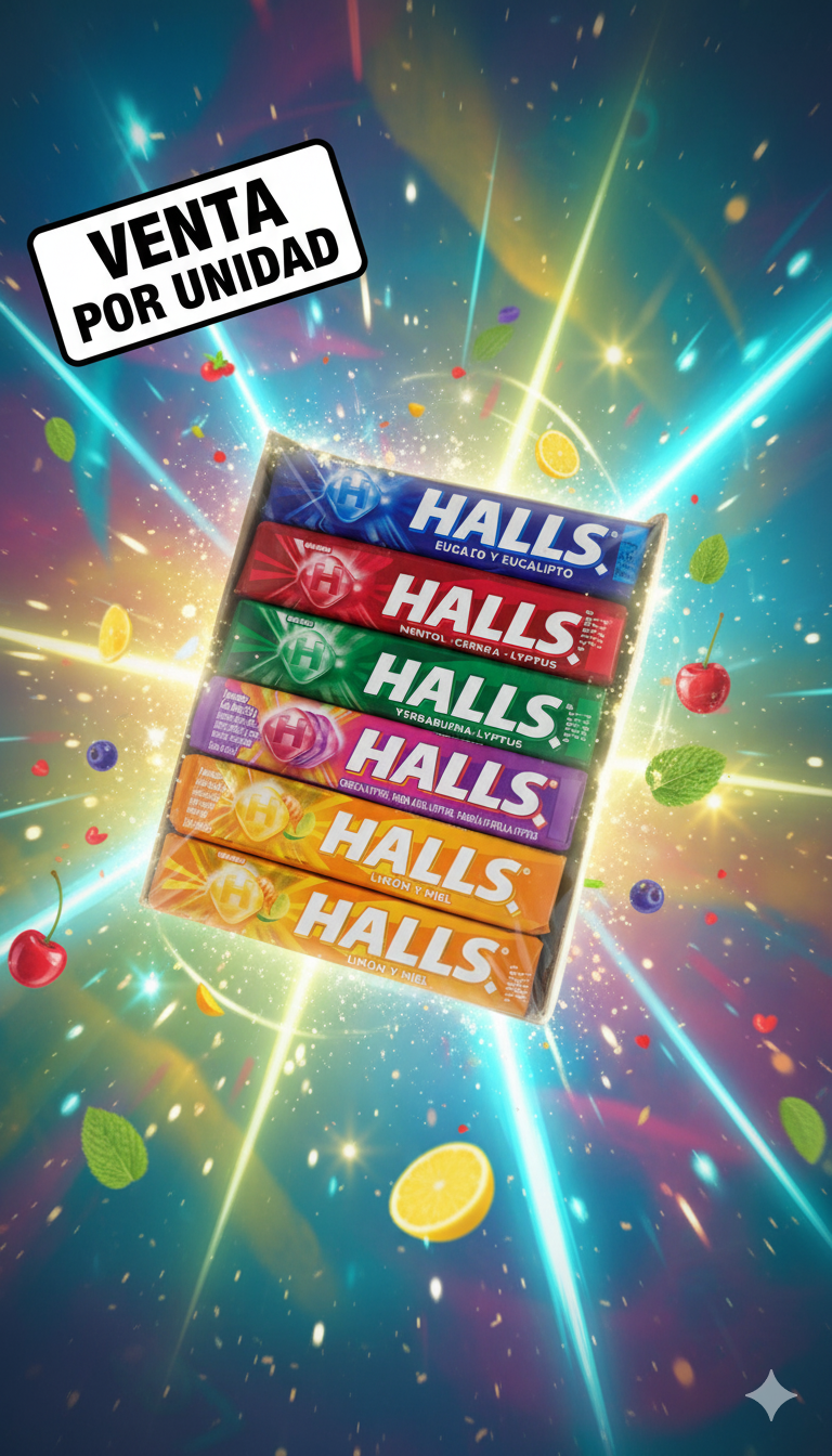 BARRA DE HALLS SURTIDO -7622201776442 - Imagen 1