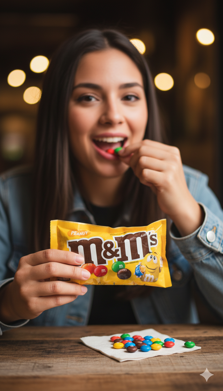 PAQUETICO DE M&M DE EMPAQUE AMARILLO-4000051451 - Imagen 2