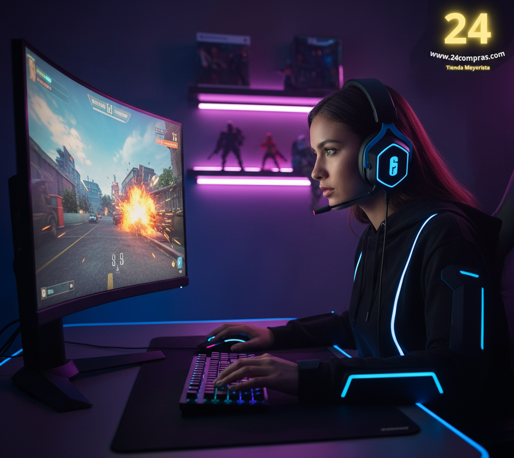 AUDÍFONOS GAMER HX-200 CON SONIDO ENVOLVENTE 7.1 + MICRÓFONO AJUSTABLE - Imagen 4