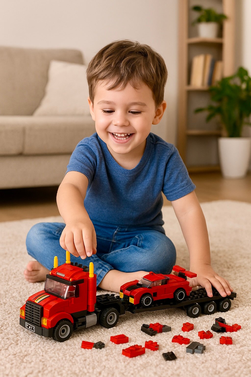 CAMIÓN BOMBEROS ARMABLE  1.000 PIEZAS  -  8832-8 - Imagen 2