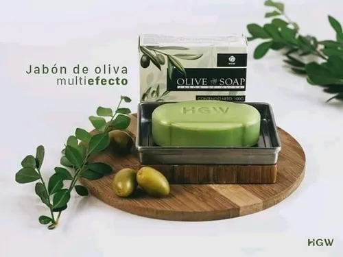 JABON DE OLIVA HGW 100 GR - 6925196009160 - Imagen 3