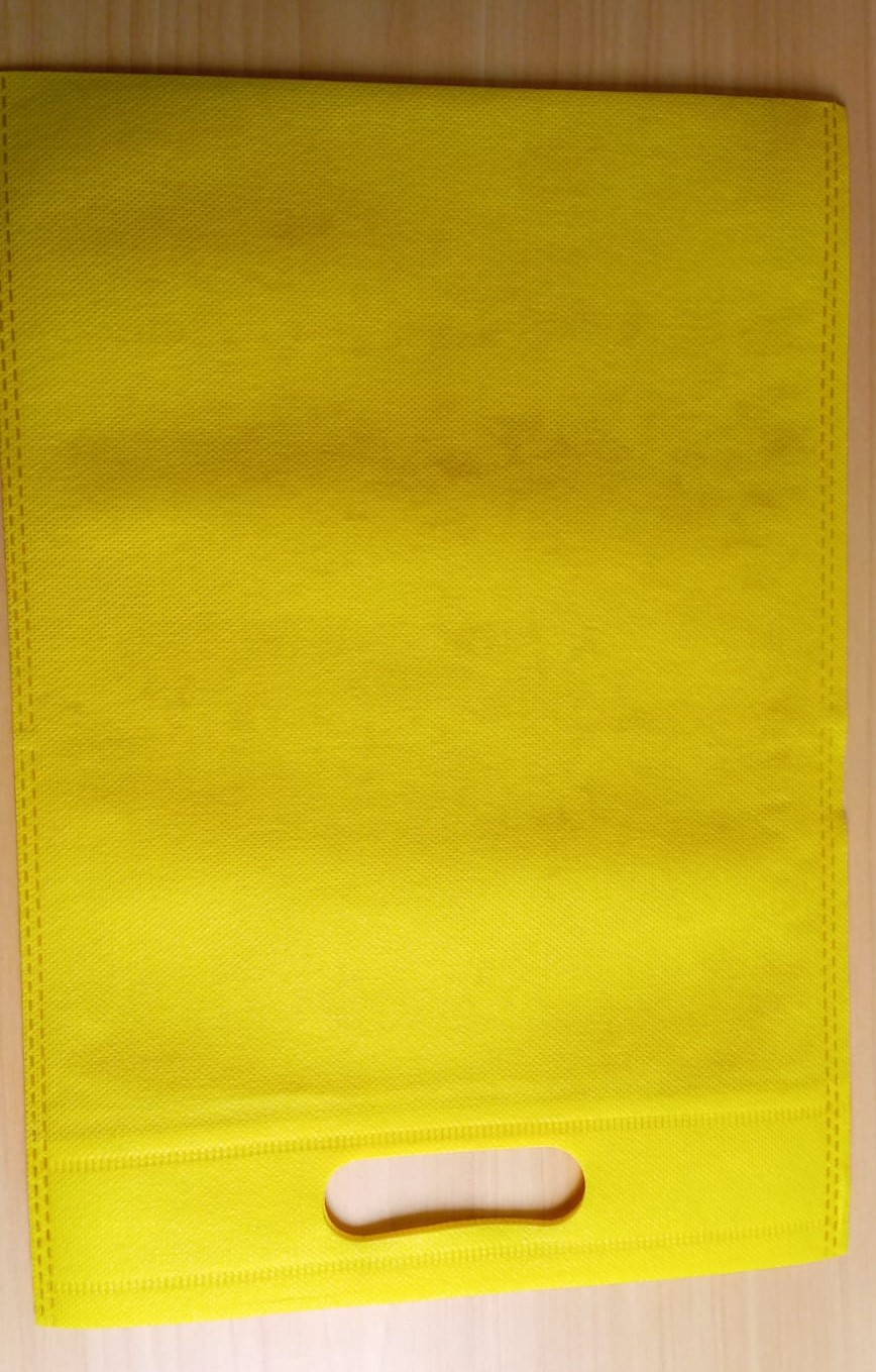 BOLSA DE TELA AMARILLA 35X25 -   FAN-251 - Imagen 1