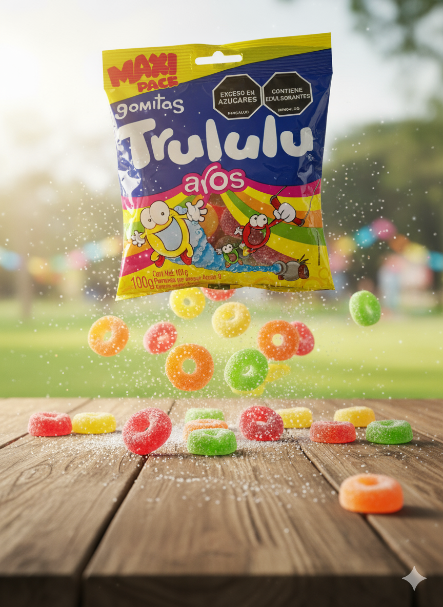 PAQUETICO DE GOMITAS TRULULU AROS -7702995053935 - Imagen 1