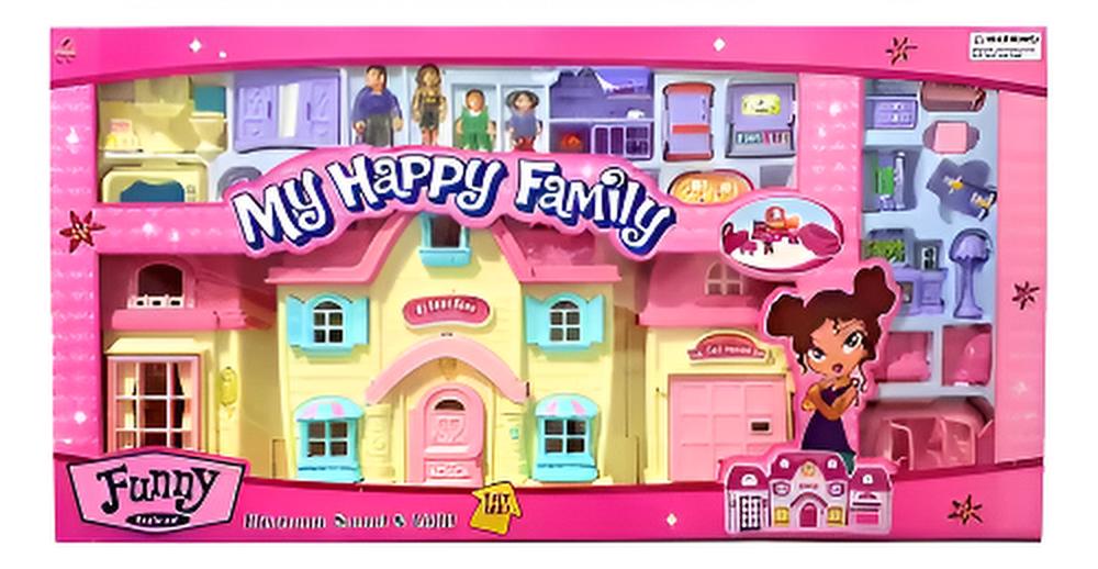 JUEGO CASA MUÑECAS CON SONIDO Y MUÑECOS  - 16627 - Imagen 1