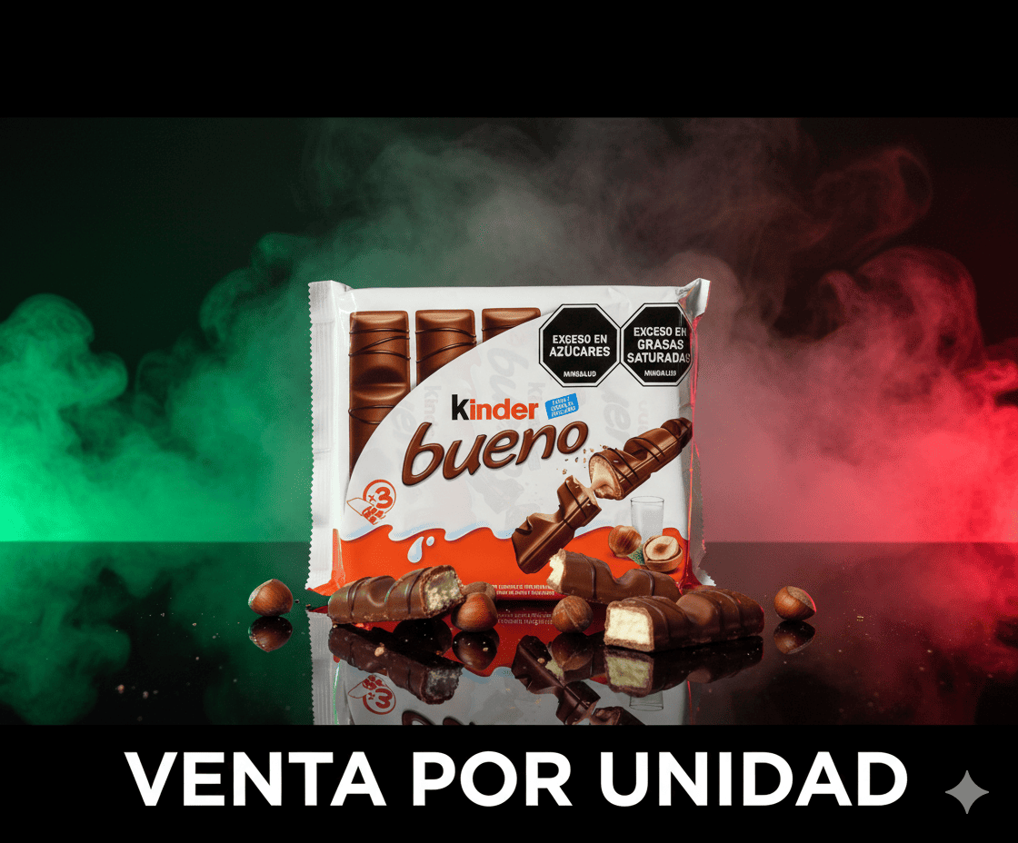 CHOCOLATE EN BARRA KINDER BUENO -8000500050897 - Imagen 1