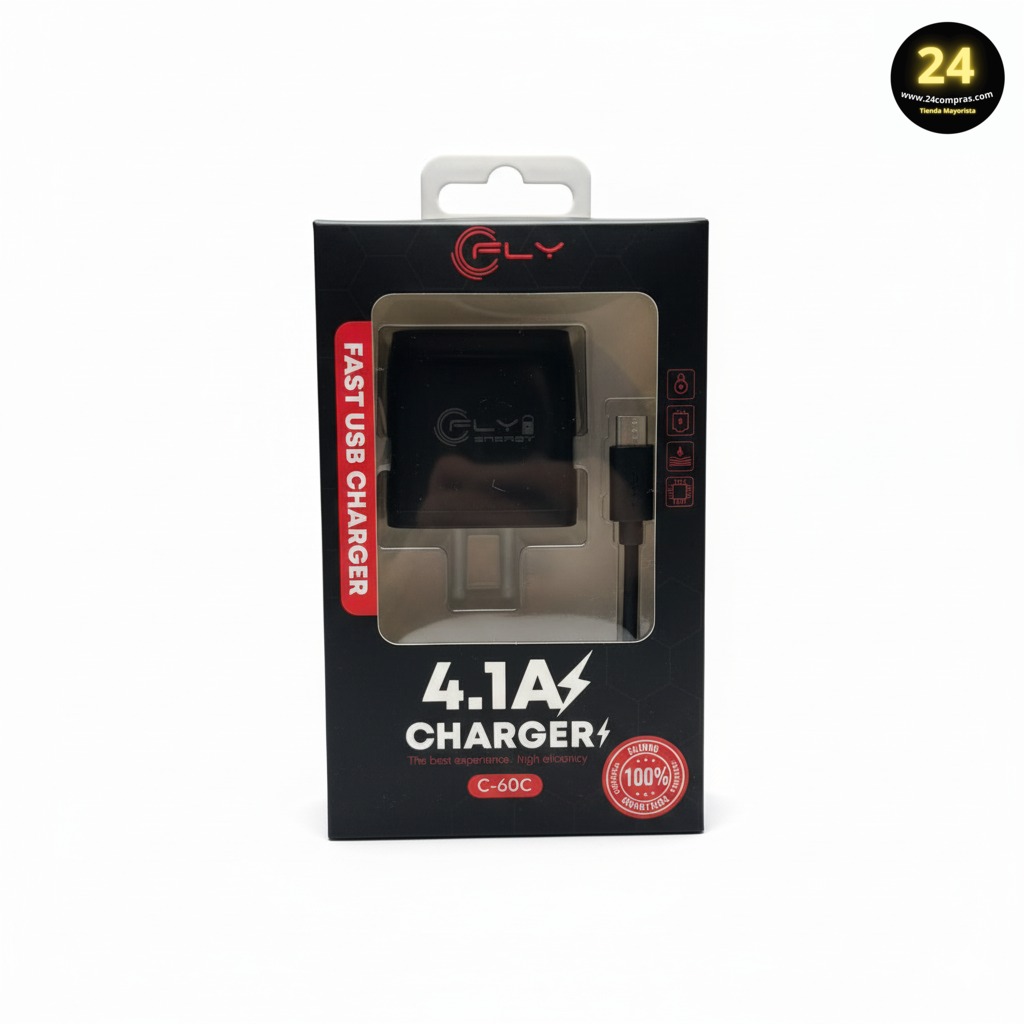 CARGADOR RÁPIDO TIPO-C  -   C-60C - Imagen 3