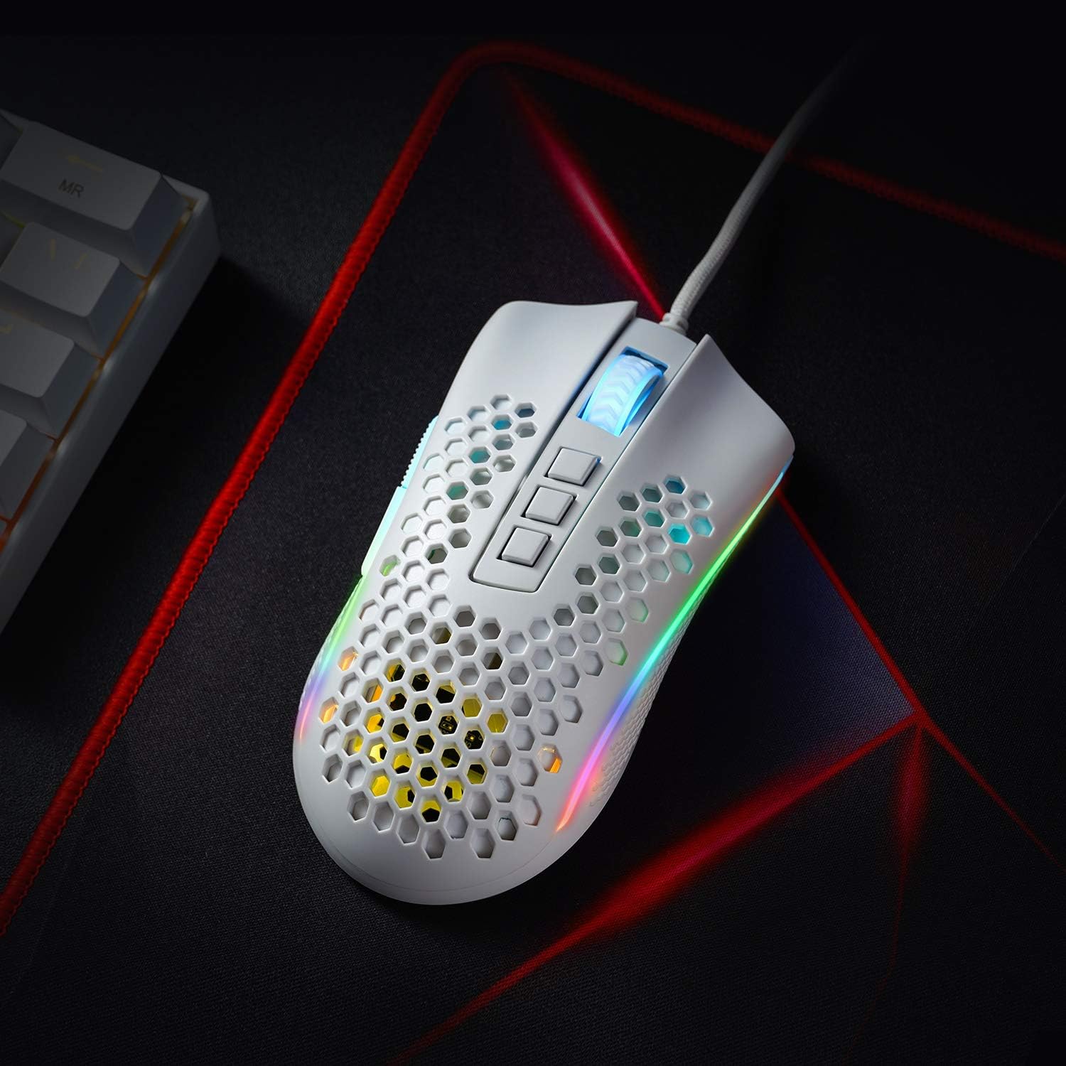 MOUSE GAMER REDRAGON STORM PRO M808W-KS - Imagen 4