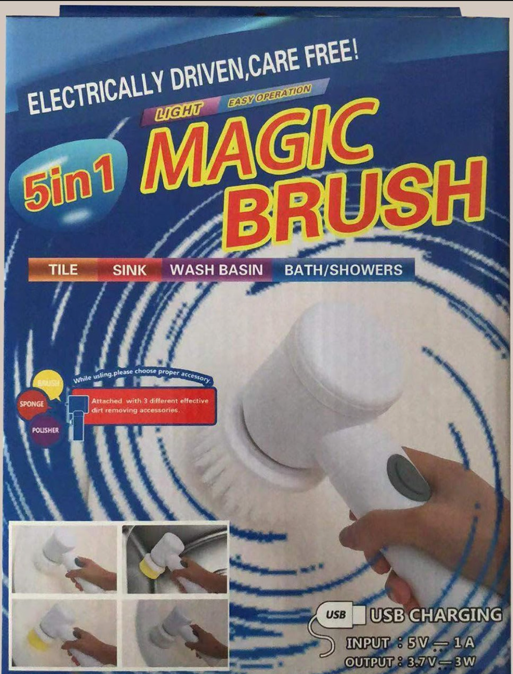 CEPILLO LIMPIEZA ELÉCTRICO - Imagen 2