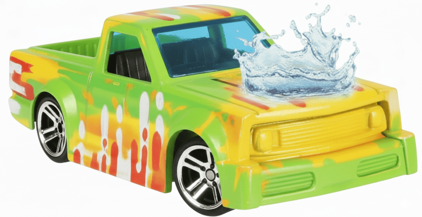 PICK UP DEPORTIVA CAMBIA DE COLOR CON AGUA CALIENTE/FRIA  1:64 - 660-S56 - Imagen 3