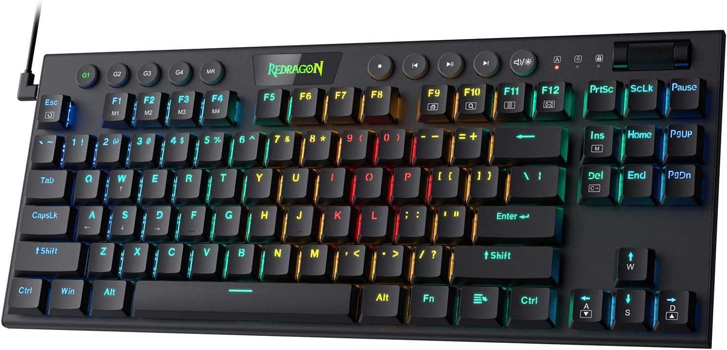 TECLADO MECÁNICO REDRAGON HORUS TKL K621-RGB - Imagen 1