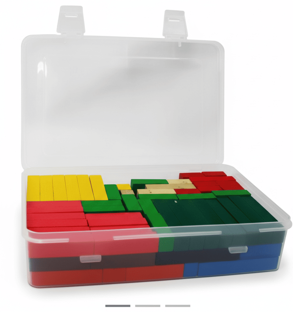 REGLETAS DE CUISENAIRE EN MADERA  - 2530
