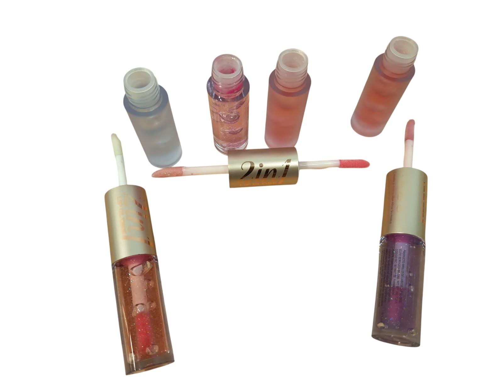 BRILLO LABIAL PARA MUJER 2 en 1 / MK184 - Imagen 1