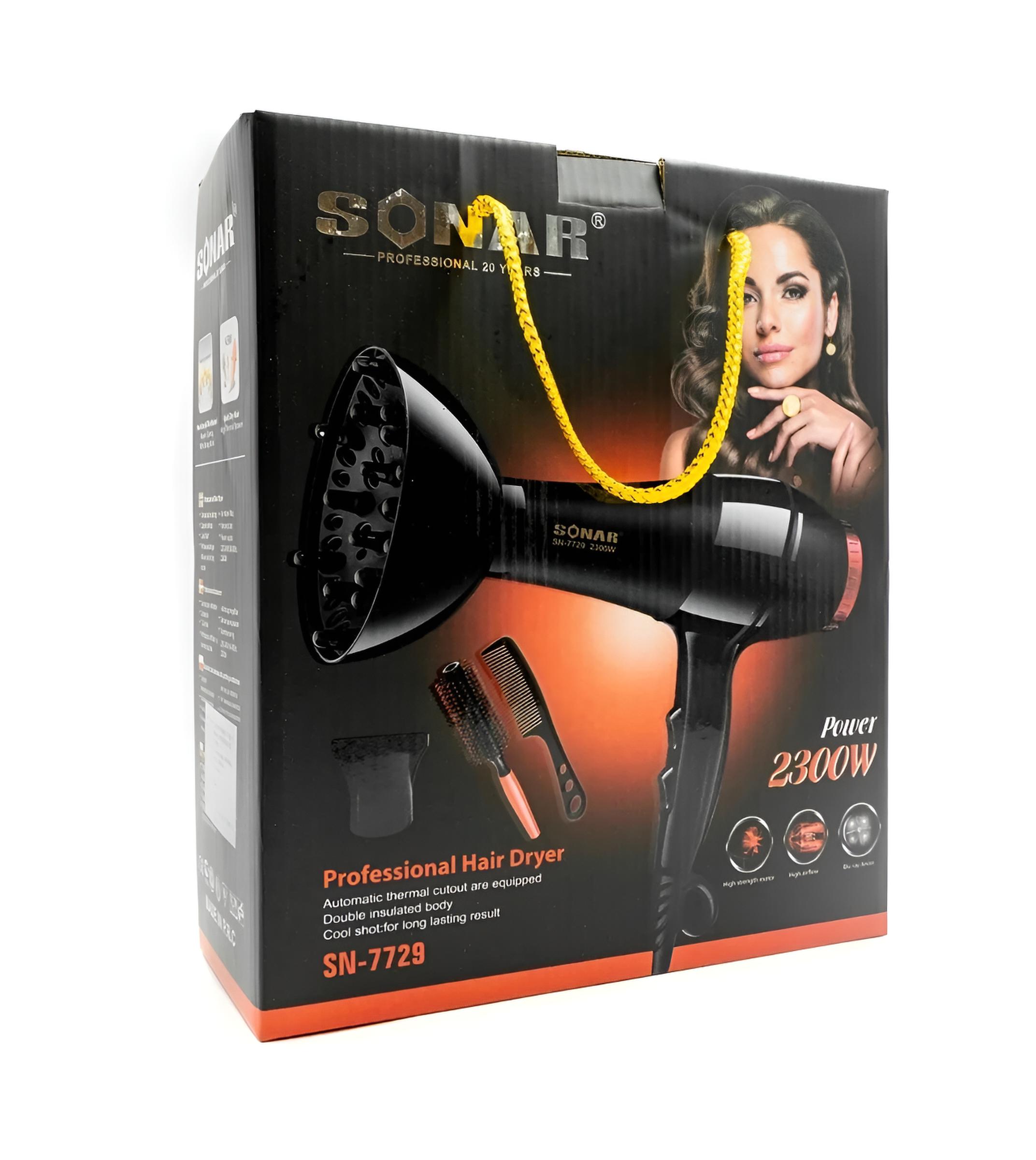 SECADOR CABELLO SN-7729 ZJ230661 - Imagen 1