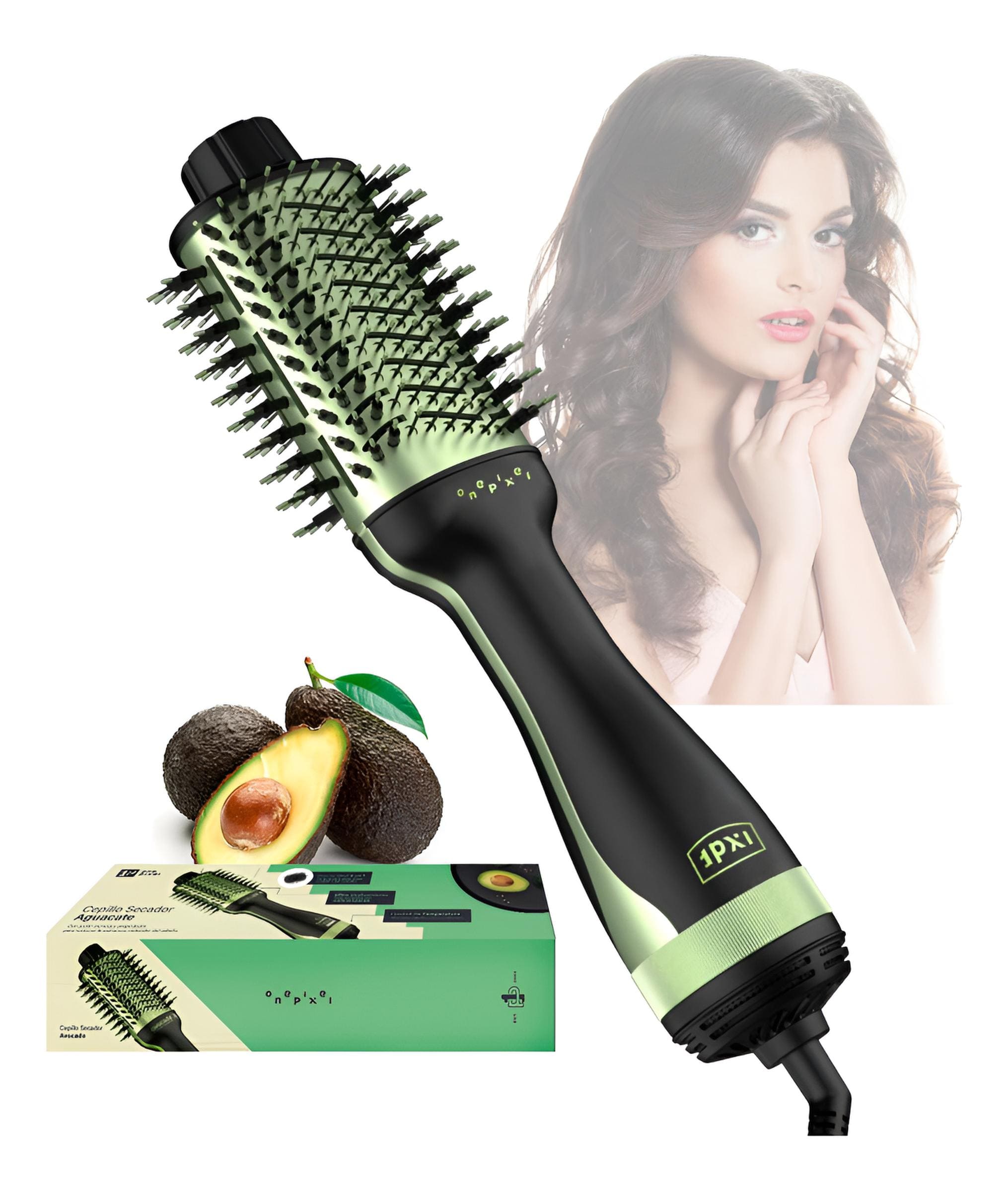 CEPILLO SECADOR KERATIN AVOCADO 3D POWER 1000186 - Imagen 1