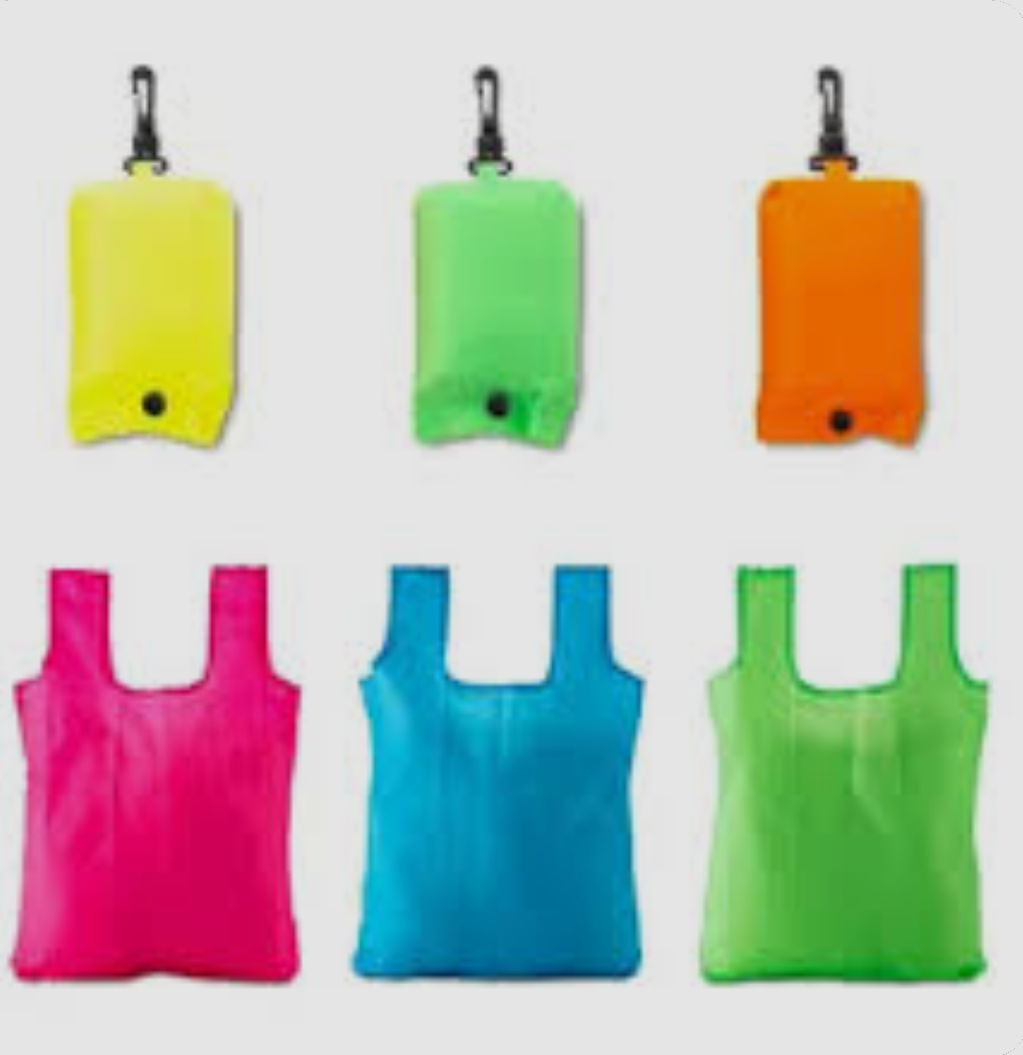 BOLSAS DE COMPRAS PLEGABLE 2 PIEZAS ZJ224764 - Imagen 1
