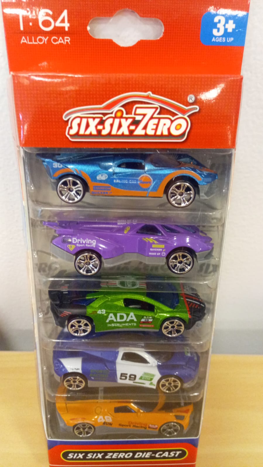 SET DE 5 CARROS CLÁSICOS DE COLECCIÓN  1:64 - 660-S91