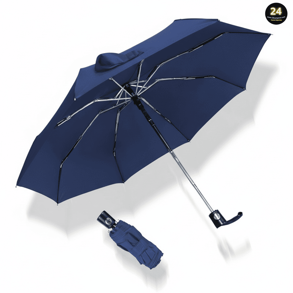 SOMBRILLA CON PROTECCIÓN UV PLEGABLE PEQUEÑA- PARA LA CARTERA - S-008 - Imagen 2