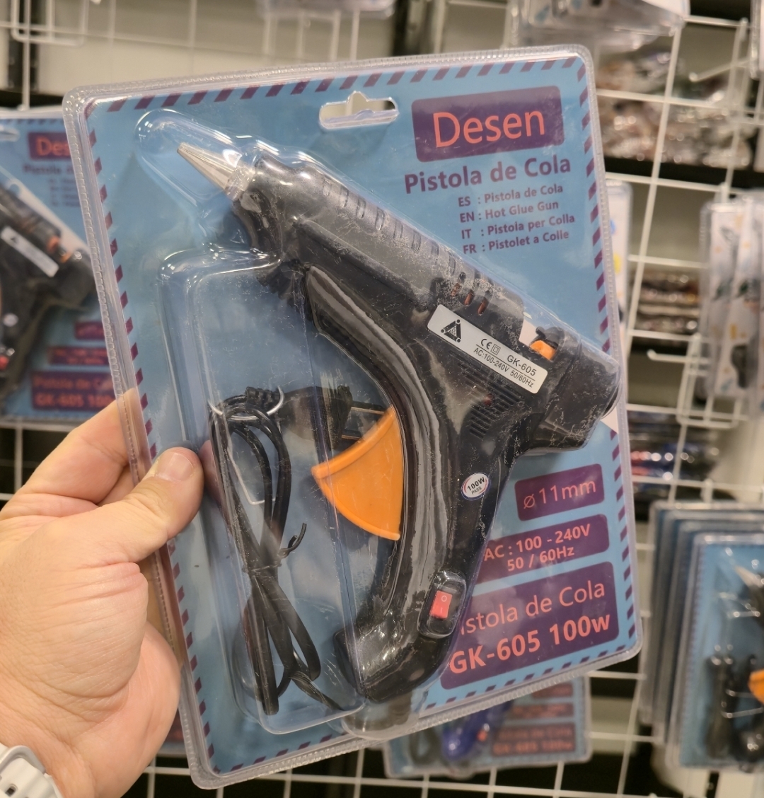 PISTOLA DE SILICONA GK650 100W ZJ231338 - Imagen 2