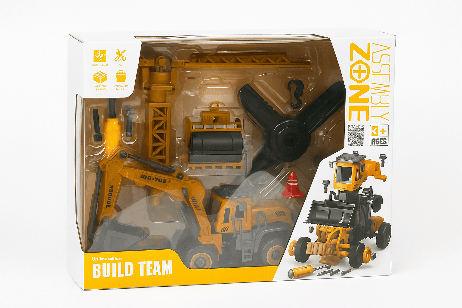 ZONA DE ENSAMBLAJE EQUIPO CONSTRUCTOR YW9101H - Imagen 2