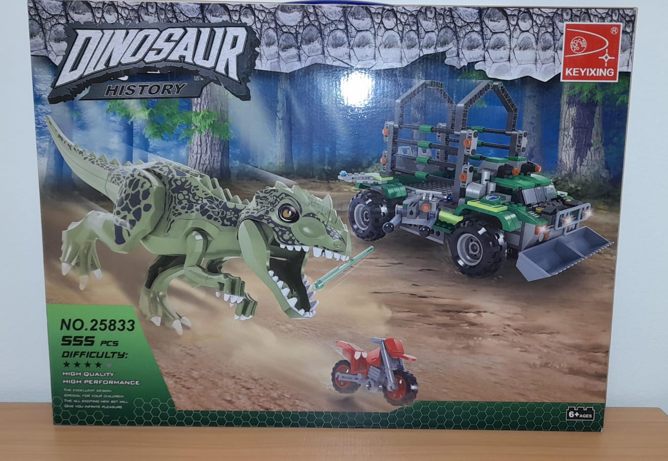 JUEGO DE DINOSAURIOS Y VEHÍCULOS 25833 - Imagen 2