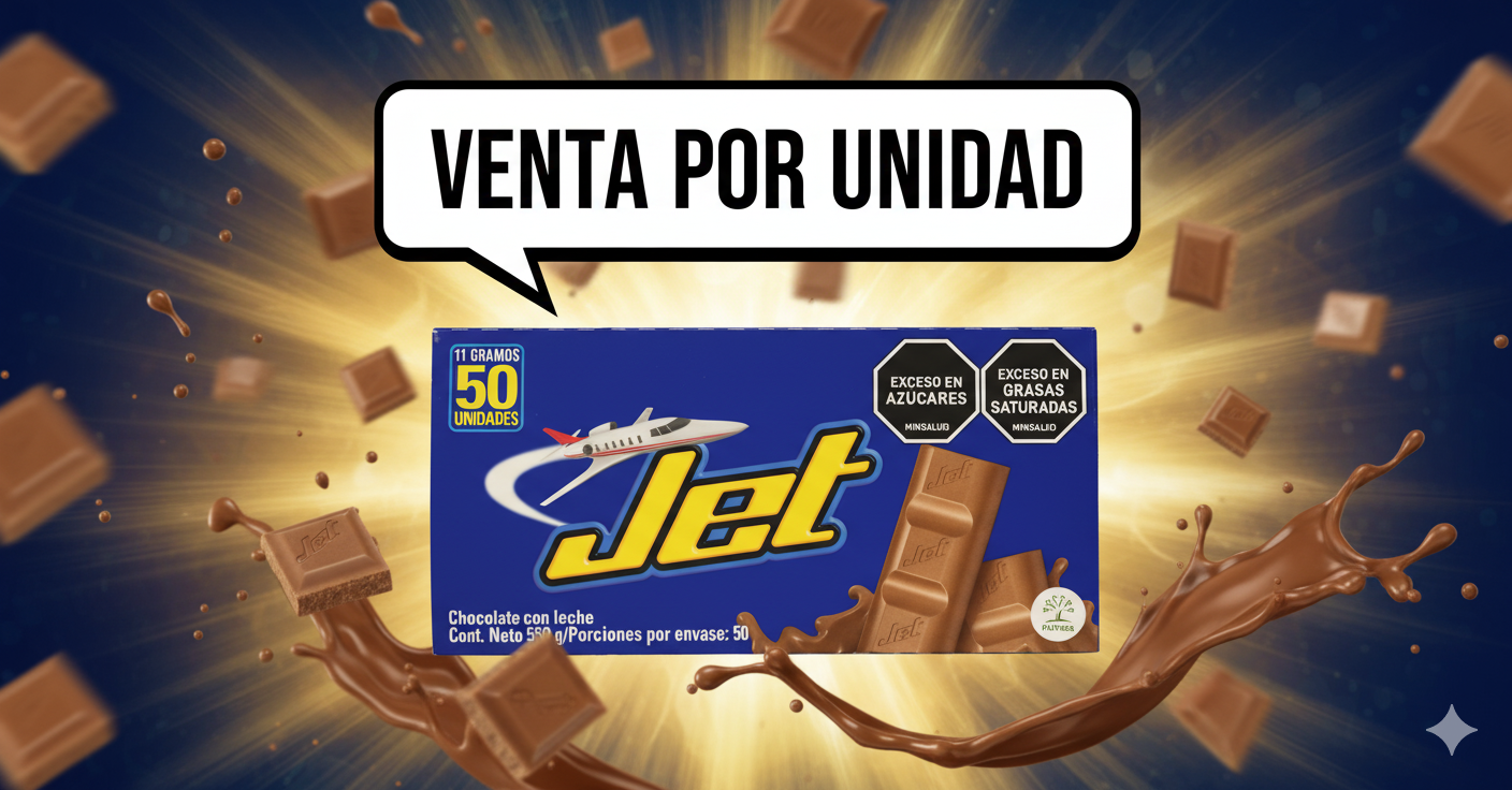 CHOCOLATINA JET -7702007080483 - Imagen 1