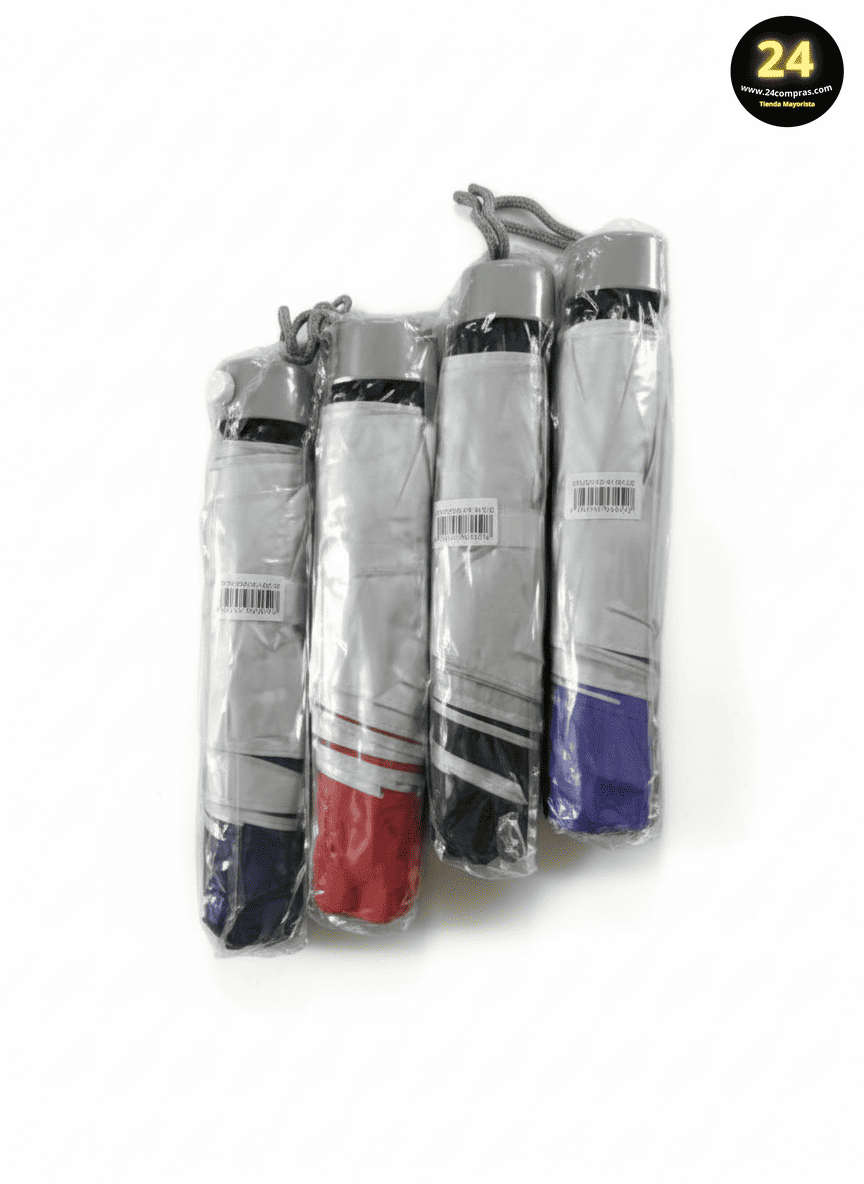 SOMBRILLA CON PROTECCIÓN UV PLEGABLE PEQUEÑA- PARA LA CARTERA - S-008 - Imagen 4