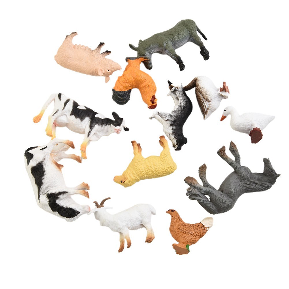 ANIMALES DE GRANJA X 12 - 303-295 - Imagen 2