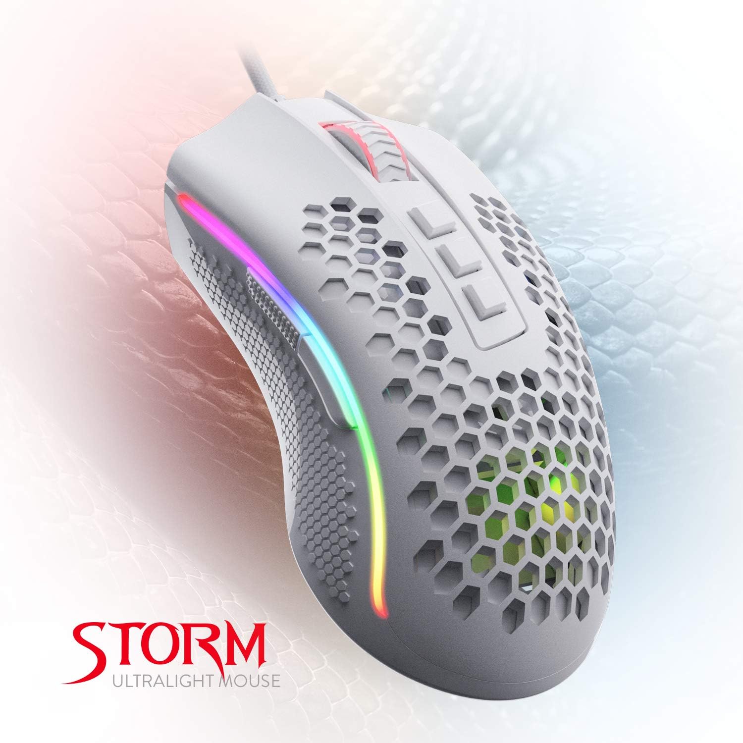 MOUSE GAMER REDRAGON STORM PRO M808W-KS - Imagen 3