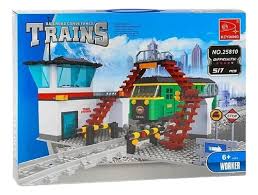 ESTACIÓN DE TREN ARMABLE  517 PIEZAS  -  25810 - Imagen 1
