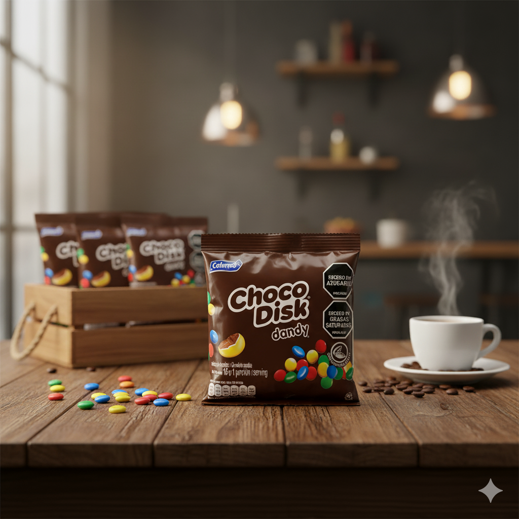 PAQUETICO DE CHOCO DISK -77024343 - Imagen 1