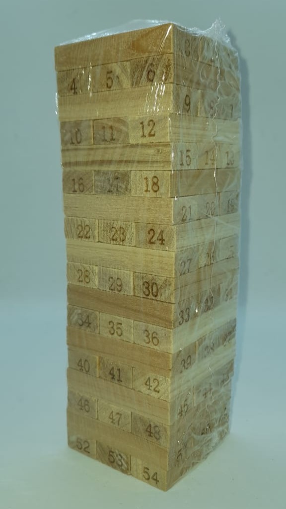 YENGA TORRE DE BLOQUES DE MADERA CLÁSICA 54 PIEZAS RER. 24312-3 - Imagen 3
