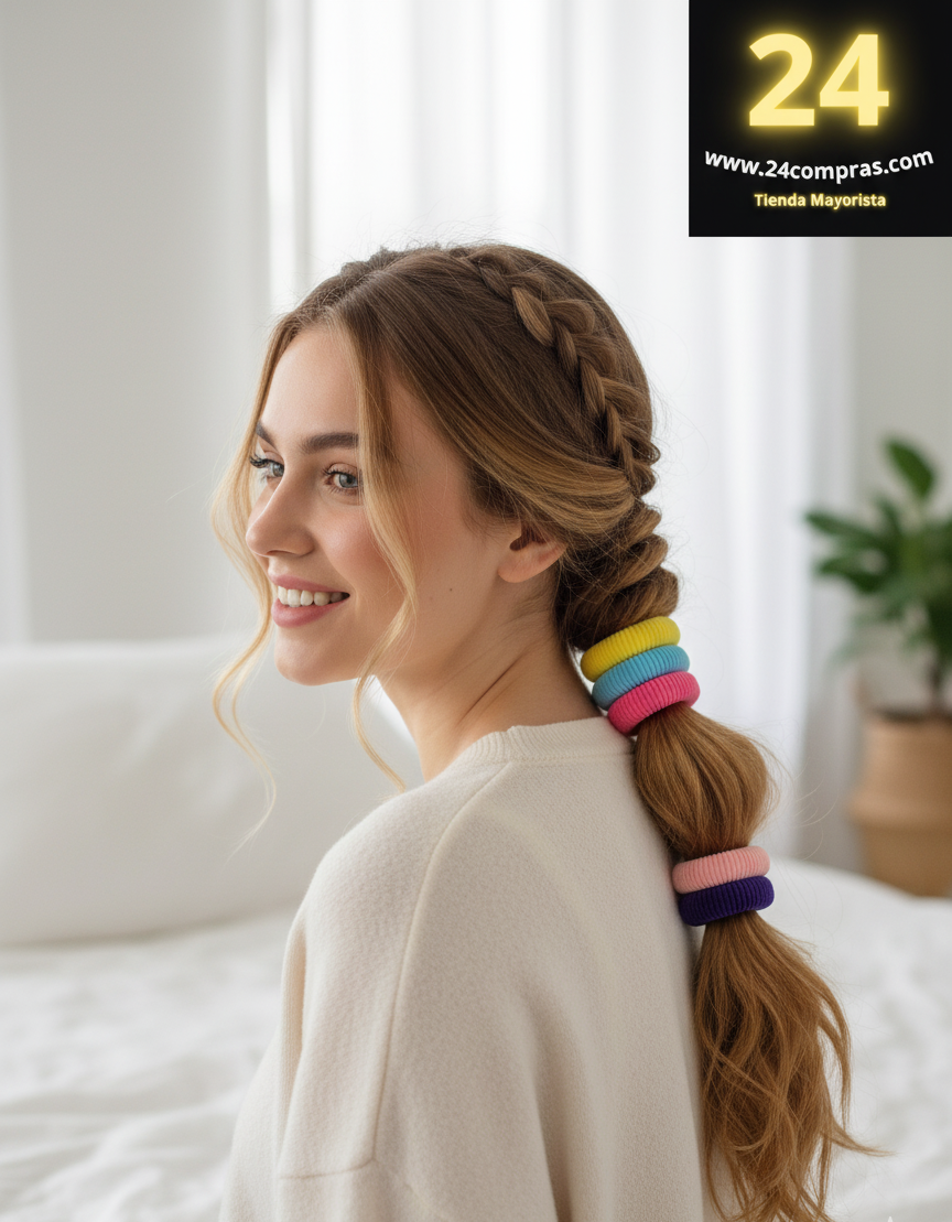 LIGAS PARA EL CABELLO X6  ZJ224672 - Imagen 1