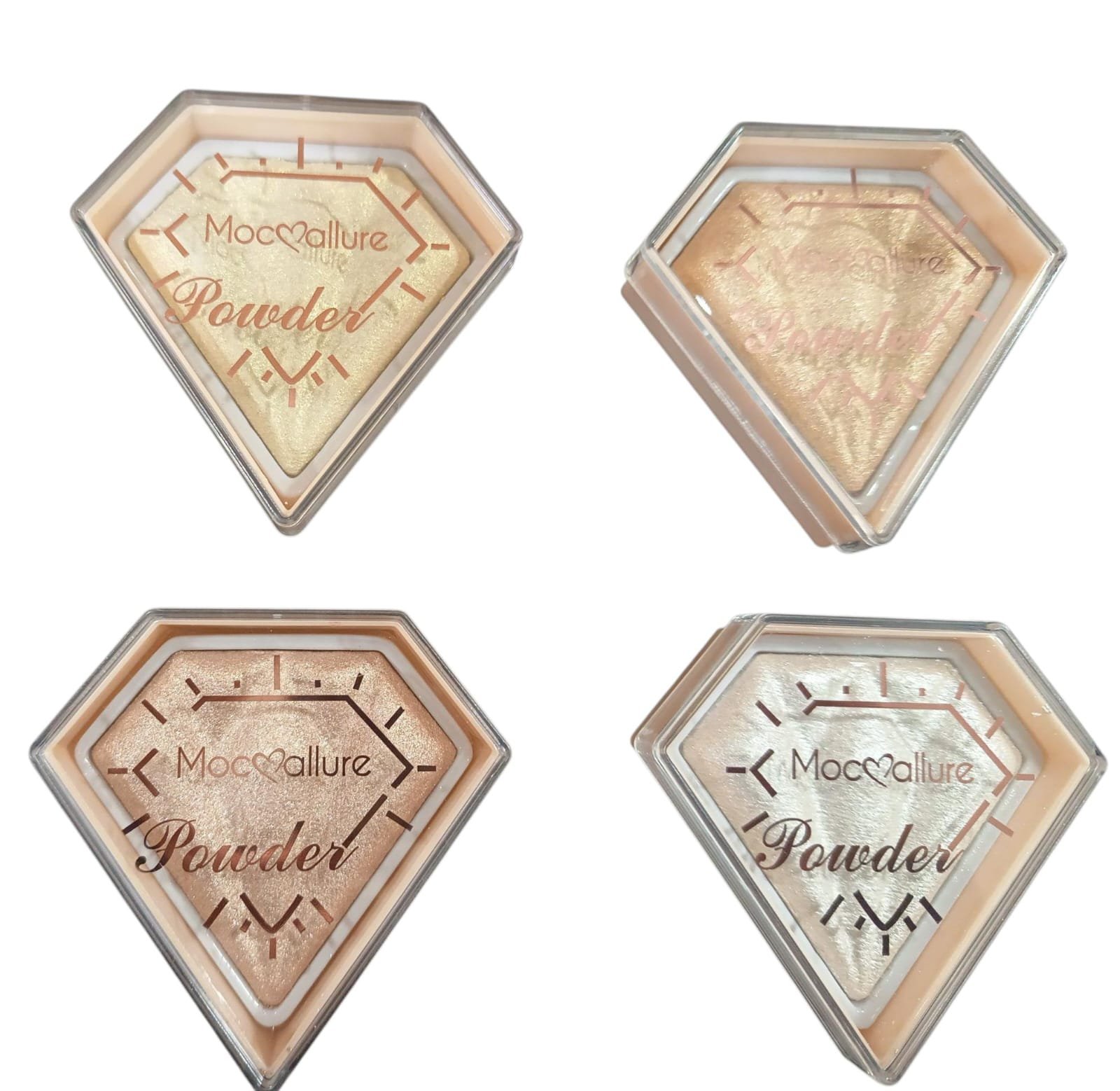 POLVO ILUMINADOR COMPACTO 4 TONOS