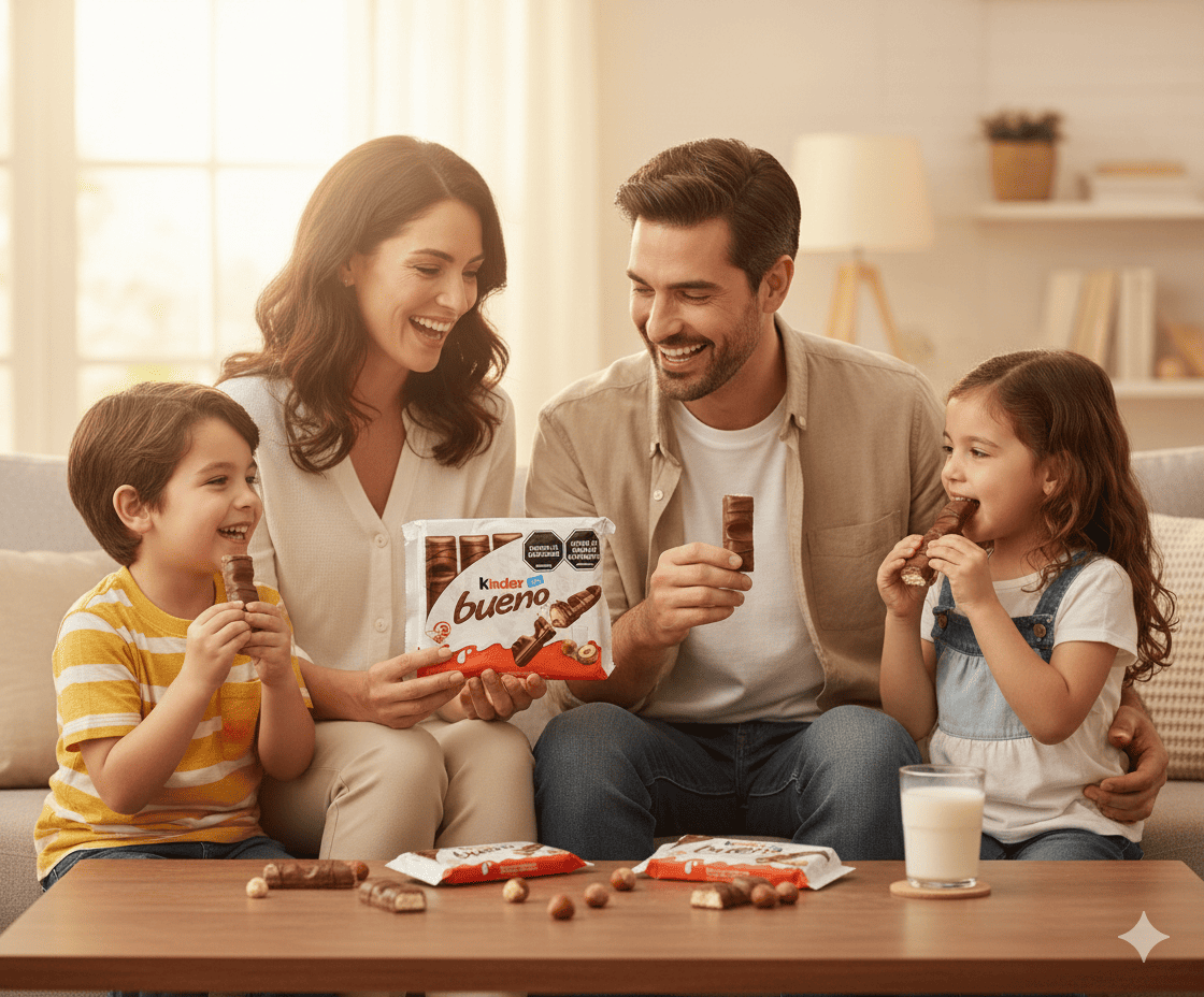CHOCOLATE EN BARRA KINDER BUENO -8000500050897 - Imagen 2