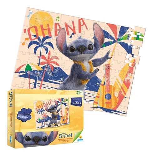 ROMPECABEZAS STITCH OHANA: DIVERSIÓN EN CADA PIEZA  12629 - Imagen 1