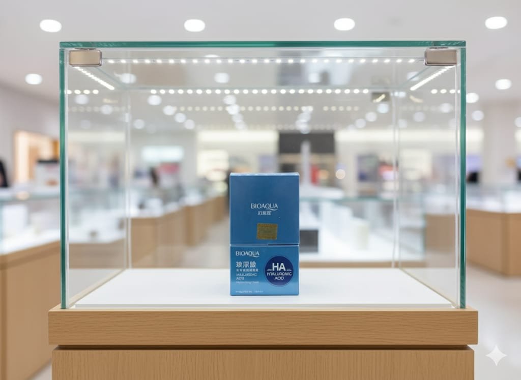 CREMA FACIAL HIDRATANTE DE ACIDO HIALURONICO BIOAQUA - Imagen 3