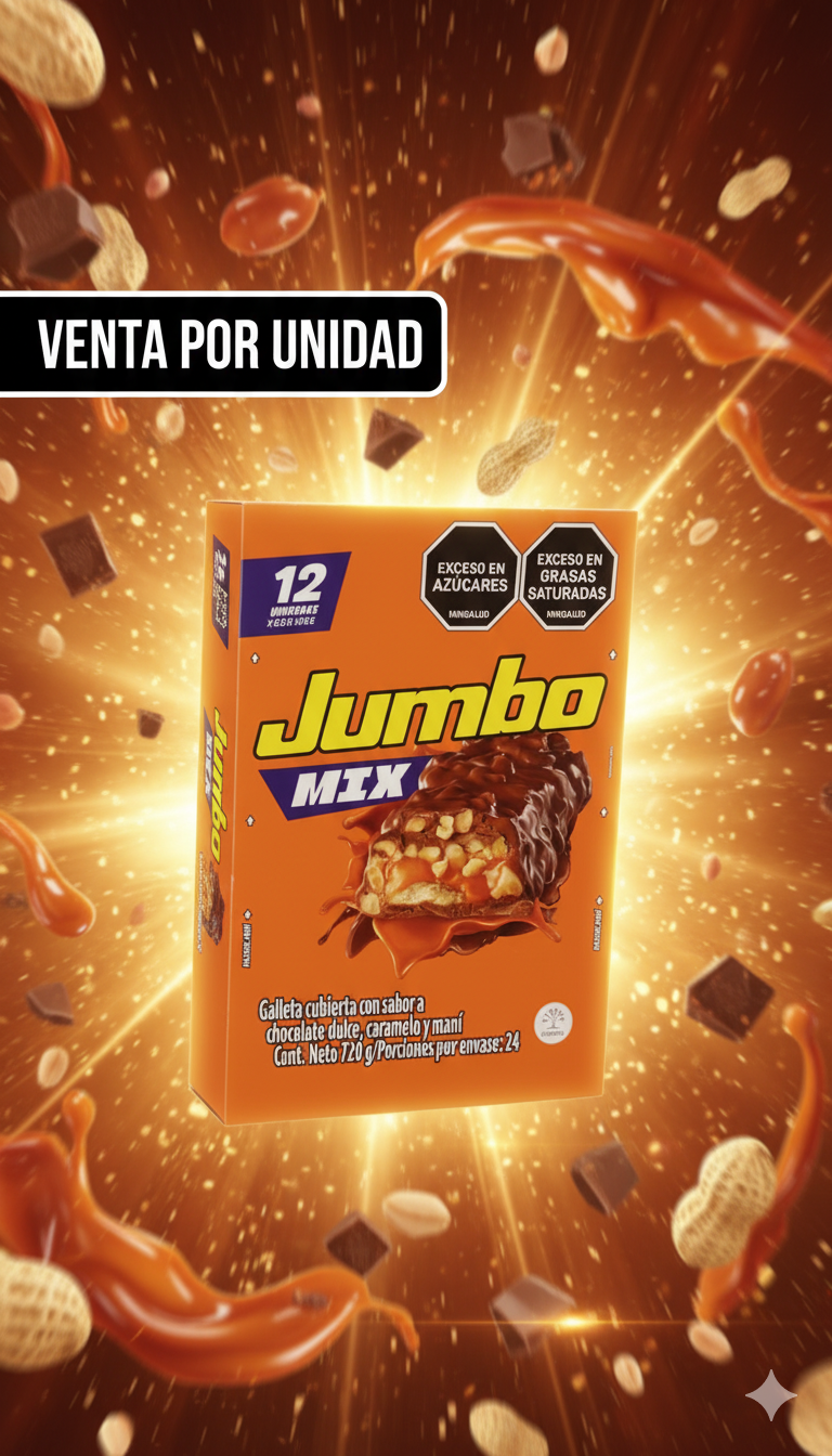 CHOCOLATINA JUMBO MIX -7702007009910 - Imagen 1
