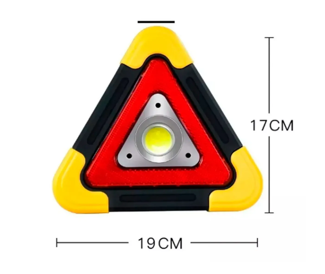 LÁMPARA DE EMERGENCIA TRIANGULAR - Imagen 2