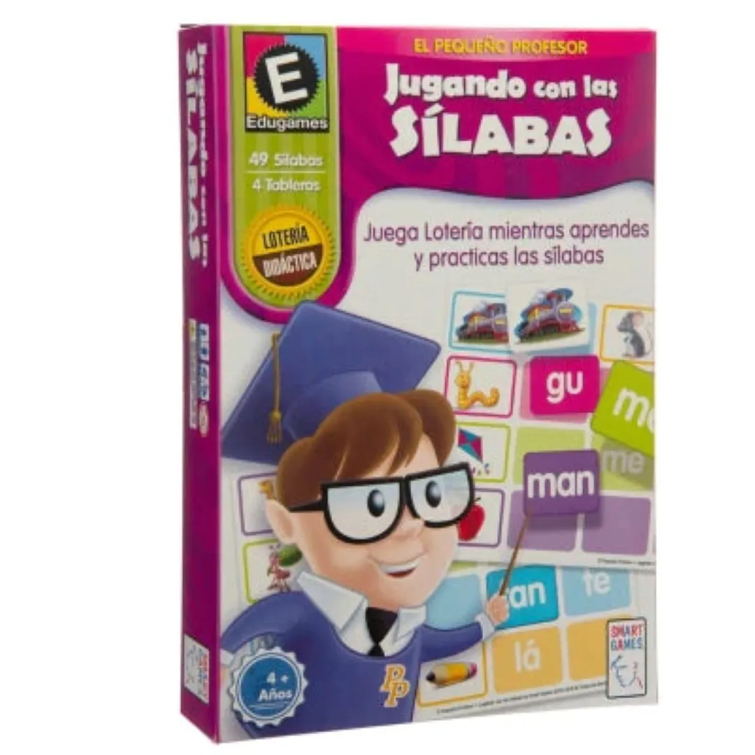 JUEGO LOTERIA JUGANDO CON LAS SILABAS 80014 - Imagen 1