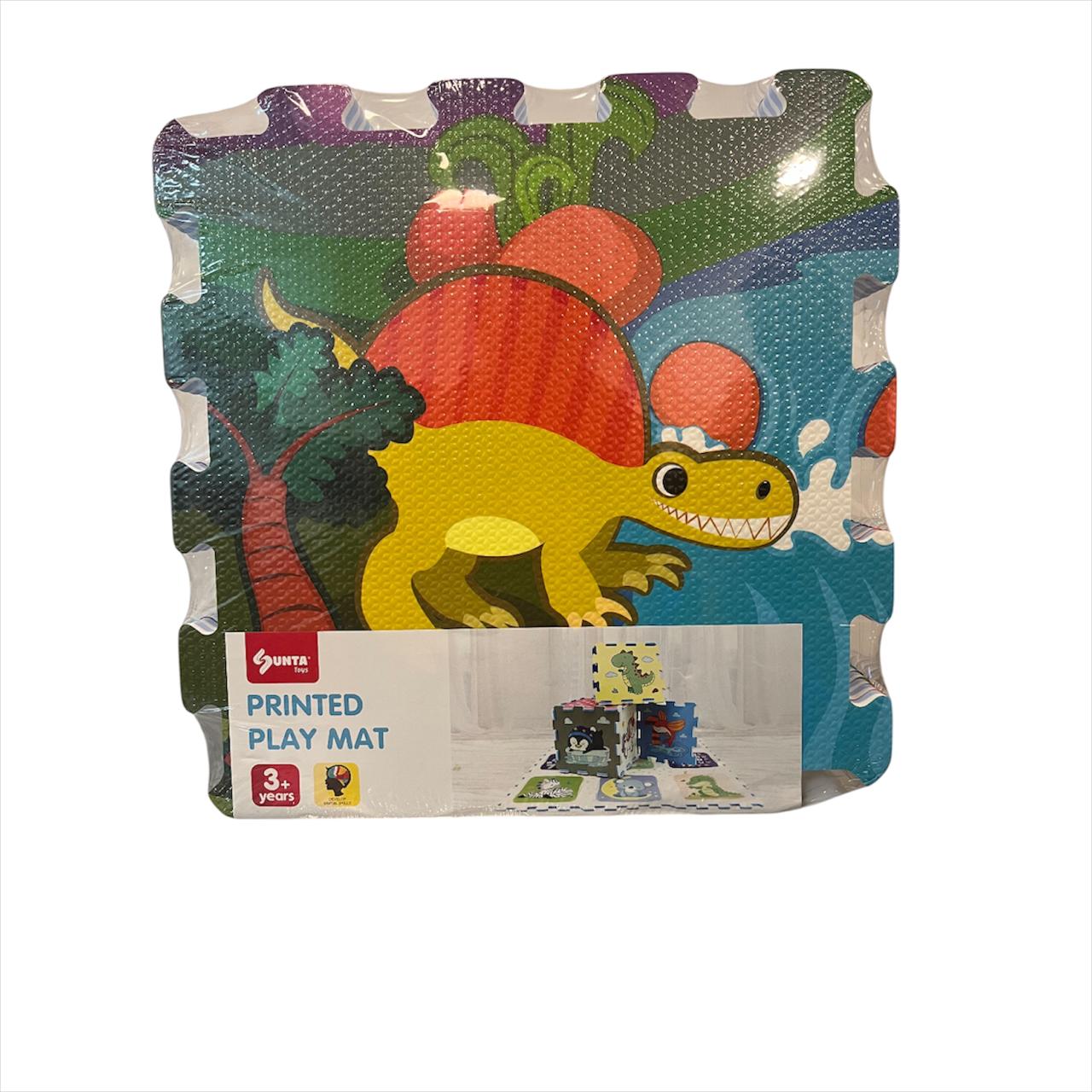 TAPETE DE ESPUMA ROMPECABEZAS MUNDO DE DINOSAURIOS 3065 - Imagen 2