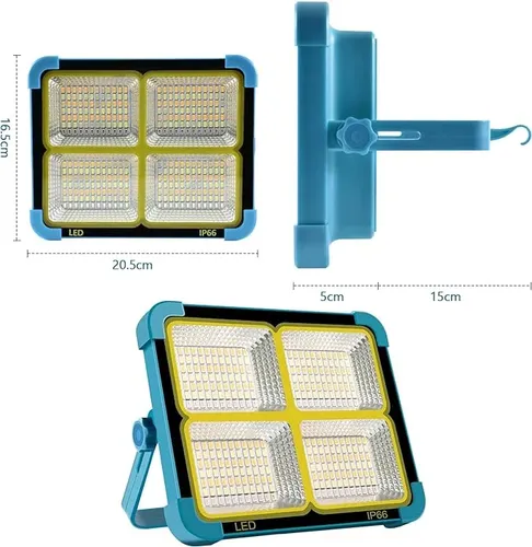 REFLECTOR CON PANEL SOLAR MULTIFUNCIONAL BL-911 100018 - Imagen 3